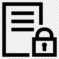 Document Security, Document Security Solutions, Document Protection Software, Document Security Services icon svg