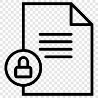 document security, document encryption, document security software, document shredder icon svg