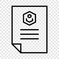 Document Template, Word Document, Microsoft Word Document, PDF Document icon svg