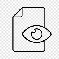 document viewer, document viewing, document viewer application, viewing documents icon svg