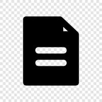 documentation, writing, text, paper icon svg