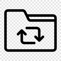 Documents, Desktop, Storage, Folder icon svg