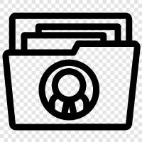 Documents, Pictures, Music, Videos icon svg