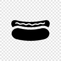 Dog, Food, Hamburgers, Hot Dog icon svg