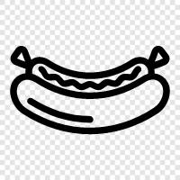 Hunde, Hamburger, Essen, Hot Dog symbol