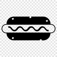 Dogs, Food, Snacks, American icon svg