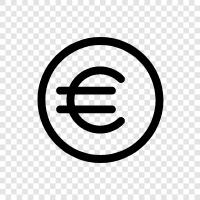 dollar, euro, pound, yen icon svg