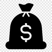 dollar, money, cash, bank icon svg