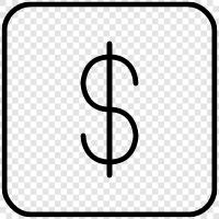 Dollar, currency, greenback, US Dollar icon svg