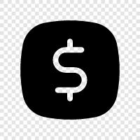 dollar, currency, U.S. dollar, world economy icon svg