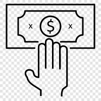 dollar, forex, stock, gold icon svg