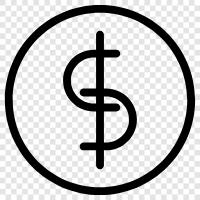 dollar, currency, American, national icon svg