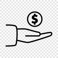 Dollar Hand Casino, Dollar Hand Slot Machines, Dollar Hand Casino Games, Dollar icon svg