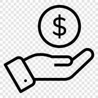 dollar, dollar bill, cash, currency icon svg