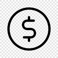 dollars, currency, paper money, banknotes icon svg