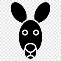 eşek, donkey ikon svg