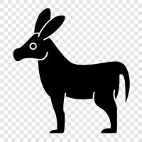 donkey icon svg