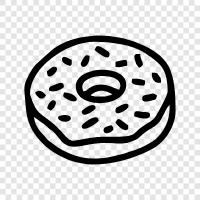 donuts, bakery, pastry, sweet icon svg