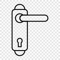 door handle, door handle replacement, door knob screws, door knob nut icon svg