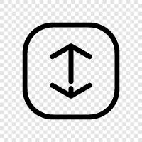 Double Arrow Diagram icon
