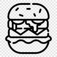 Double Burger Restaurant, Triple Burger, Triple Burger Restaurant, Quadruple Burger icon svg