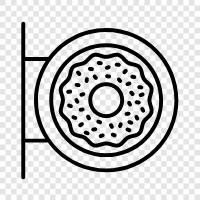 Doughnut, Donuts, Bakery, Doughnut Store Near Me icon svg