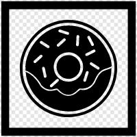 doughnut, doughnuts, doughnut shop, doughnut stand icon svg