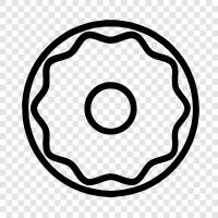 doughnut hole, doughnut shop, doughnut hole shop, doughnut icon svg