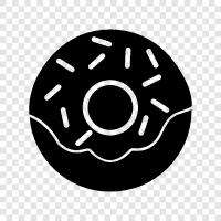 Doughnuts, Donuts, Breakfast, Food icon svg