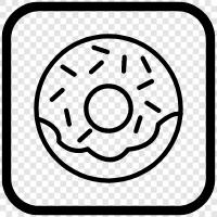 doughnuts, pastry, doughnut shop, doughnut shop near me icon svg