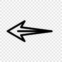 down arrow, down arrow key, left arrow key, left arrow key shortcut icon svg