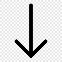 down arrow key, down arrow key binding, down arrow keybindings, down arrow icon svg