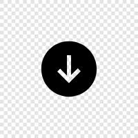 down arrow keys, down arrow key, down arrow key shortcuts, down arrow icon svg