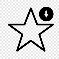 downgrades, negative, poor, negative ratings icon svg