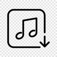 download music free, download music online, download music songs, download music videos icon svg