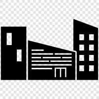 Downtown, historical, architecture, cityscape icon svg