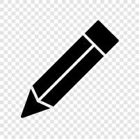 drawing, writing, Pencil icon svg