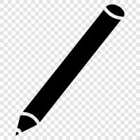 drawing, writing, paper, pens icon svg