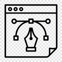 drawing tool, 3d design tool, graphic design tool, photo editing tool icon svg