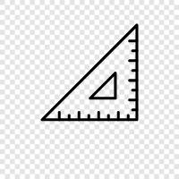 drawing triangle, drawing a triangle, drawing, triangle ruler icon svg