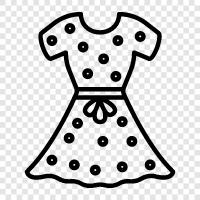 dress, gown, dresser, wardrobe icon svg