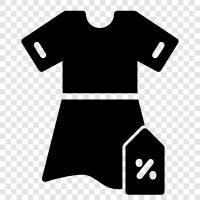 Dress Store, Discount Dress, Cheap Dress, Discount Clothing icon svg