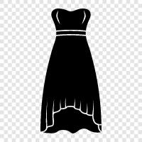 dresses, clothing, clothes, attire icon svg