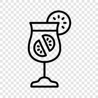 drink, alcoholic, mixer, spirits icon svg