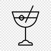 drink, martini, vodka, gin icon svg