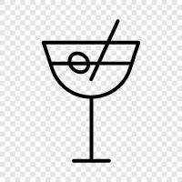 drink, tipple, martini, whisky icon svg