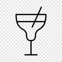 drink, mixed drink, martini, vodka icon svg