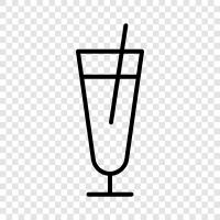 drink, smooth, refreshing, sweet icon svg