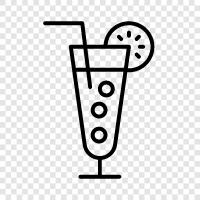 drink, alcoholic, spirits, mixer icon svg