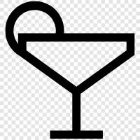 drink, alcoholic, mixer, spirits icon svg